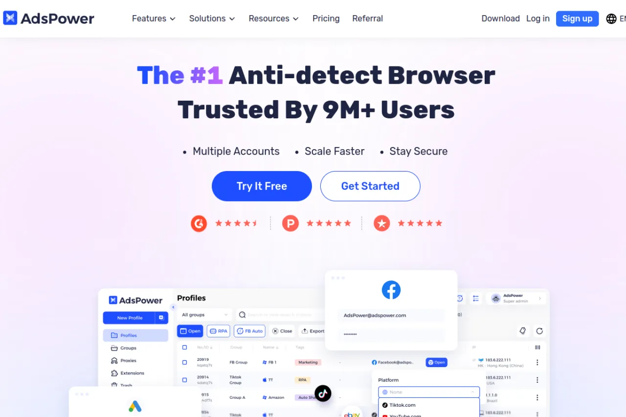 AdsPower – 一款强大的自动化工具